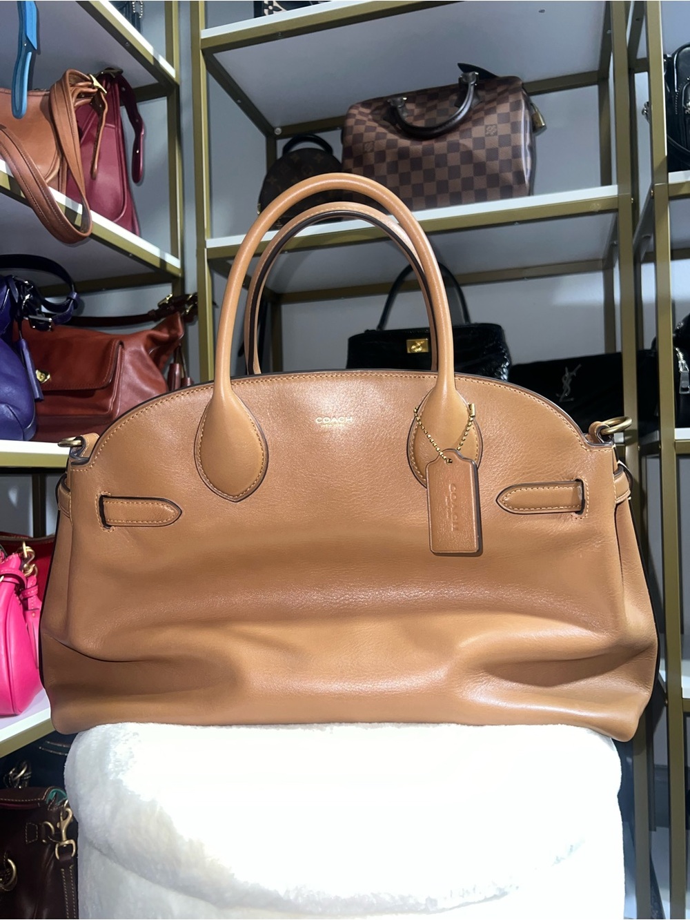 Coach Empire 40 in honey brown 💛🤎